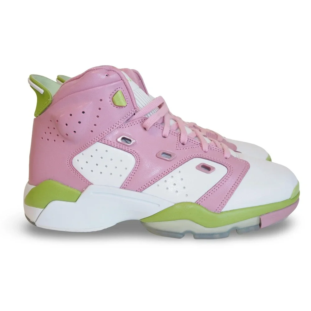 Air Jordan 6-17-23 GS Elemental Pink Vivid Green DM1159-613 Youth 6.5 Women 8